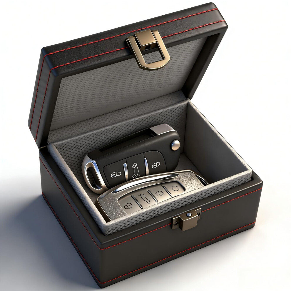 Diyife Faraday Box For Car Keys, Small Premium Carbon Fiber & Pu 5002944823504