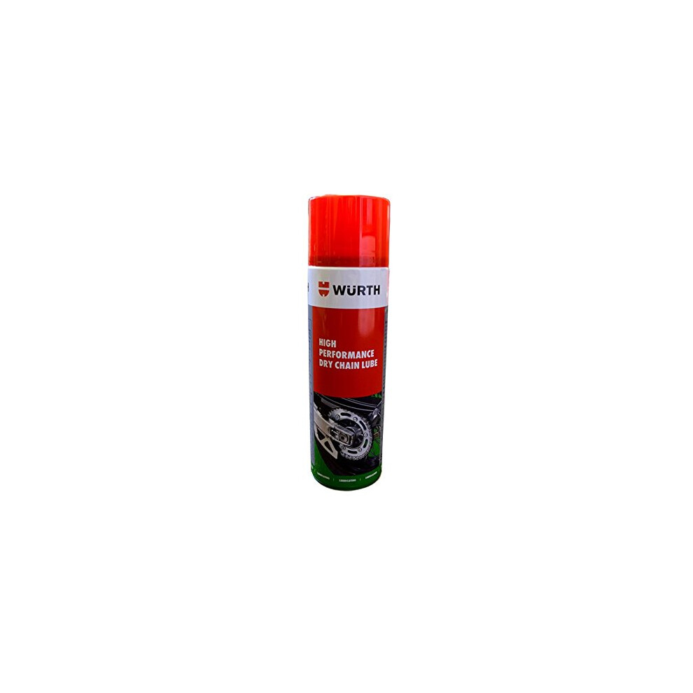 Wurth High Performance Dry Chain Lube 500Mls 4108151432896