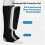 2 Piece Protective Leg Wear Shin Guard For-Thickened white S 10