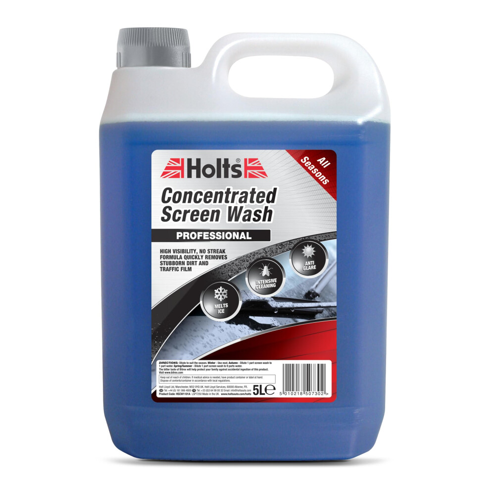 Holts Hscw1101a Screenwash - Concentrate 5Lt 3511132198109