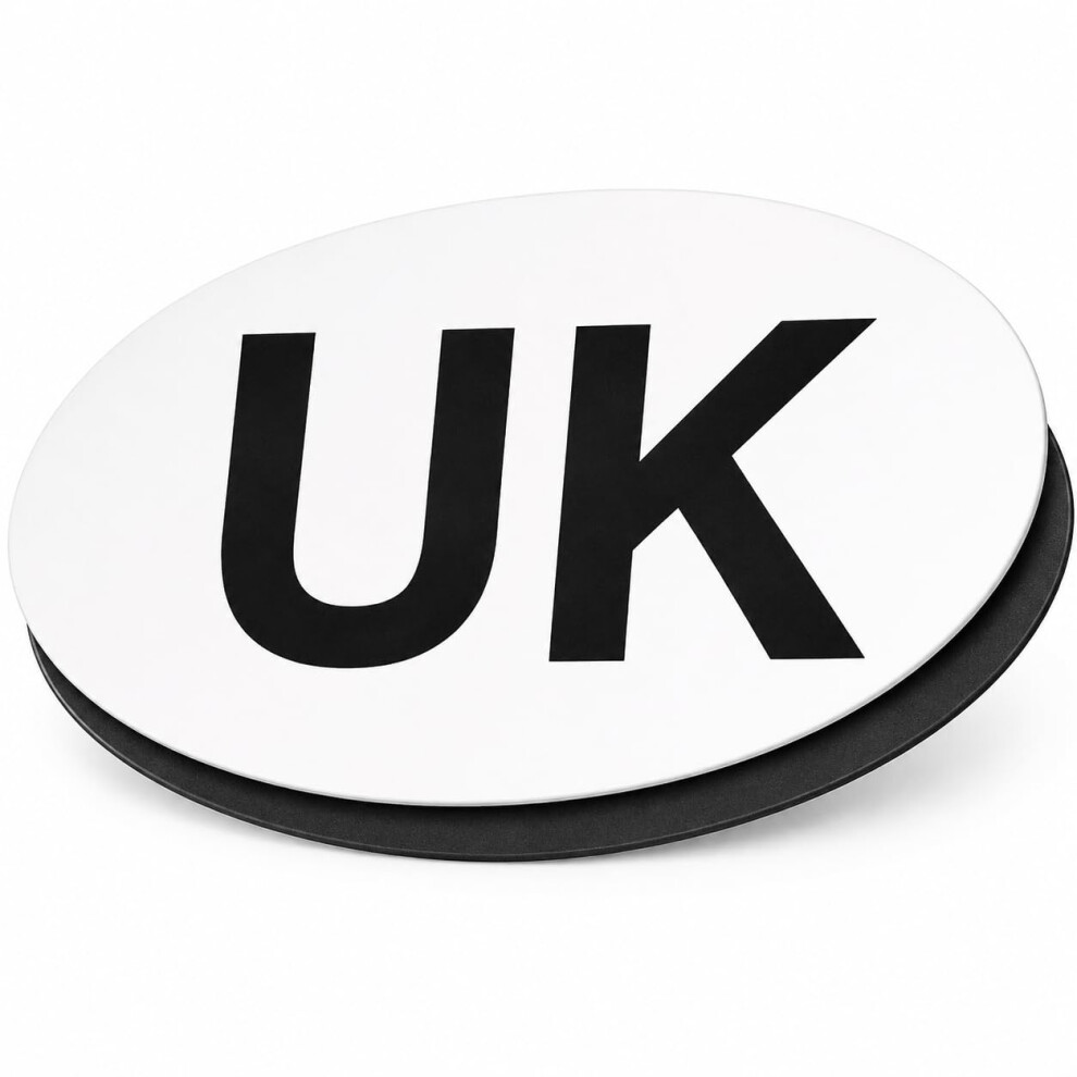 1 Or 2 Pack Uk Magnetic Car Sticker For Europe Â Gb Stickers For Car Travel Â Uk Car Magnet Â Regulation Size Â Weatherproof & Paint-Safe Â 5904314008309