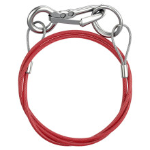 URAQT Breakaway Cable, Trailer Caravan Breakaway Break Away Cable, Easy Quick Fit Breakaway Cable Carbine Threaded Hook Towing Caravan Trailer for Br