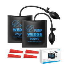 eSynic 2pcs Professional Air Wedge Pump Up Bags Door Lifting Hanging Tools
