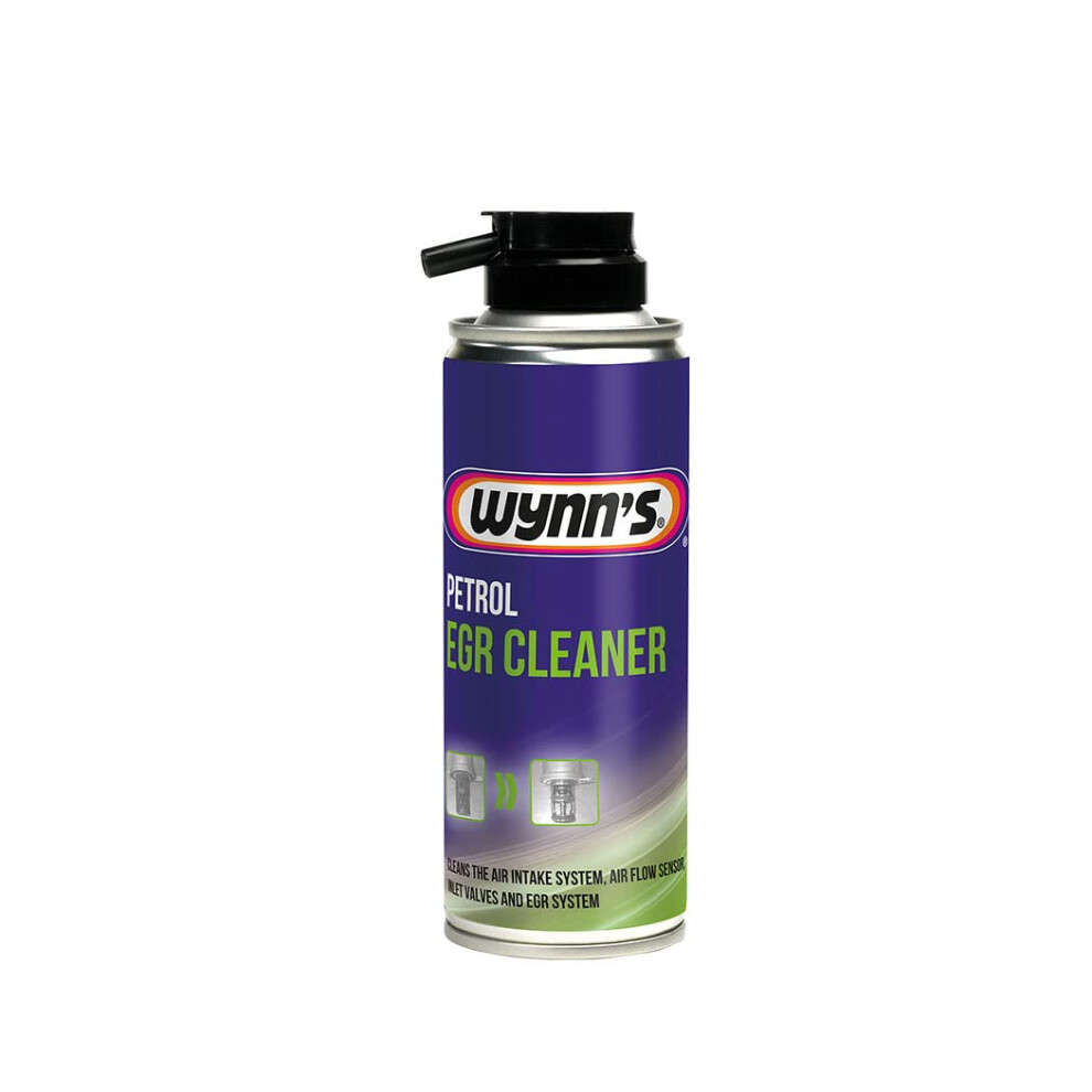 Wynns Wynn's Petrol Egr Cleaner Spray Cleans Air Intake Maf Sensor Inlet Valves & Turbo, White