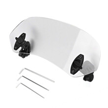 DEWIN Universal Motorcycle Windshield Extension Windscreen Clip Adjustable Windshield Accessories