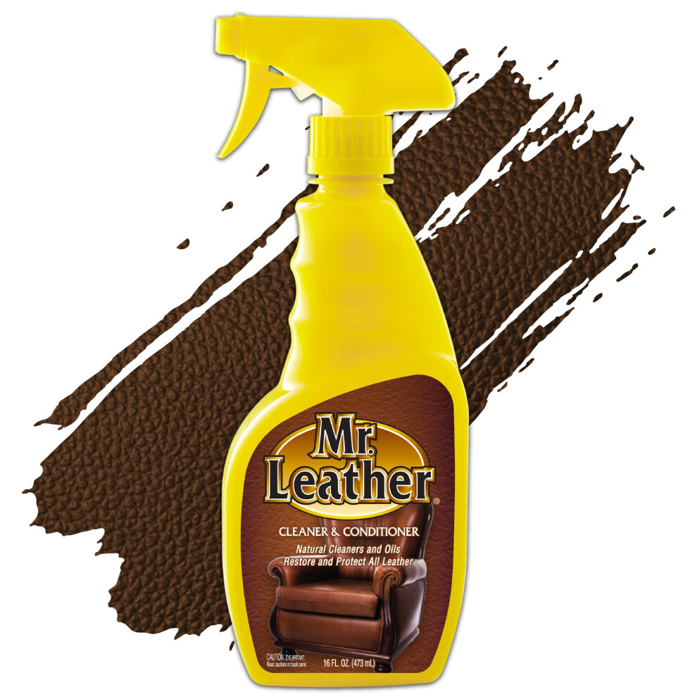 Mr. Leather Cleaner & Conditioner Spray Â Leather Cleaner For Car 5005549309015