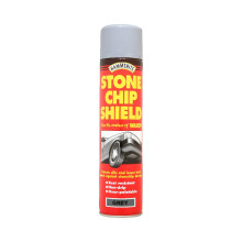 Hammerite Stone Chip Shield. Spray Shield Underseal Gray Metal Paint for Cars. 8 Year Protection - 600ml Aerosol 1.5 SqM Coverage