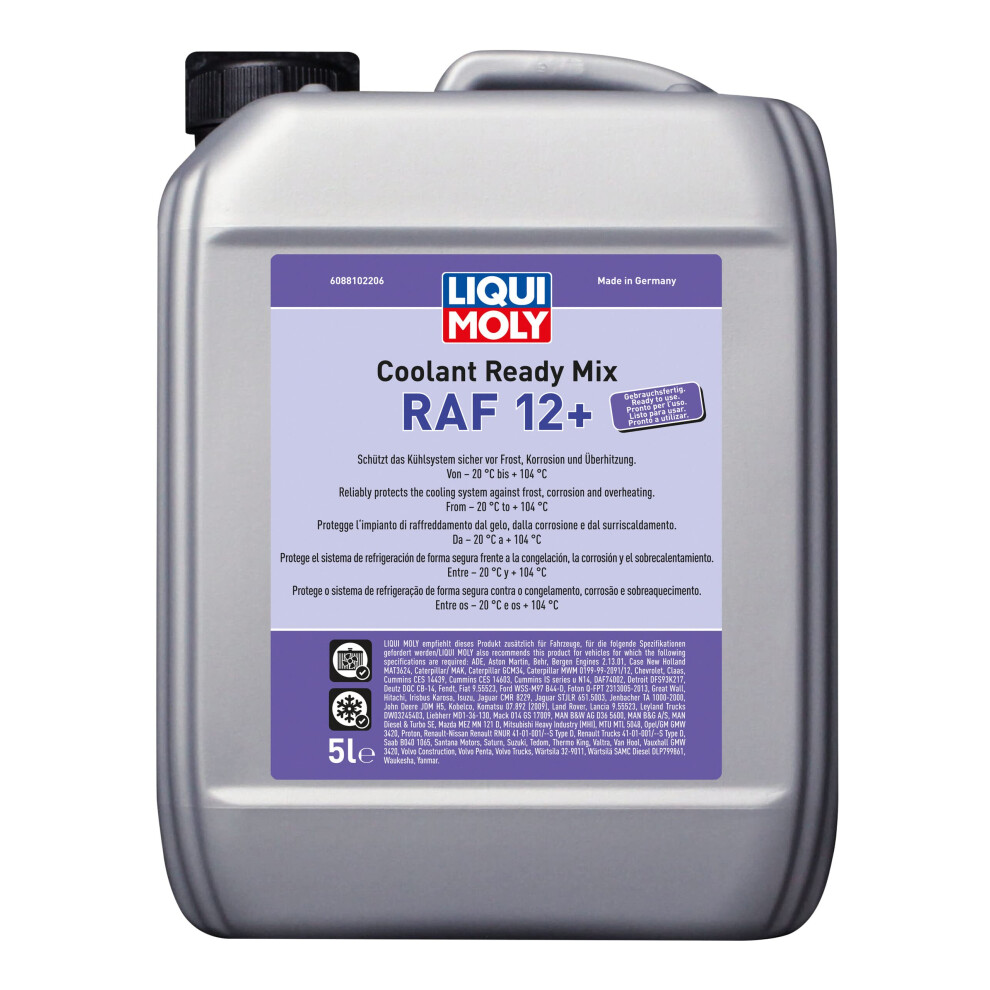 Liqui Moly Coolant Ready Mix Raf12 Plus 5L 8810 8934766588439