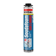 Soudal Soudafoam Gap Filler Window & Door XTRA Gun Grade - 750ml
