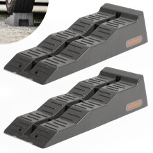 VonHaus Caravan Levelling Ramp Set – Heavy Duty Chocks/Blocks for Keeping Motorhome, Campervan, RV, Trailer, Caravan, Car, Van Secure – 3 Step Lev