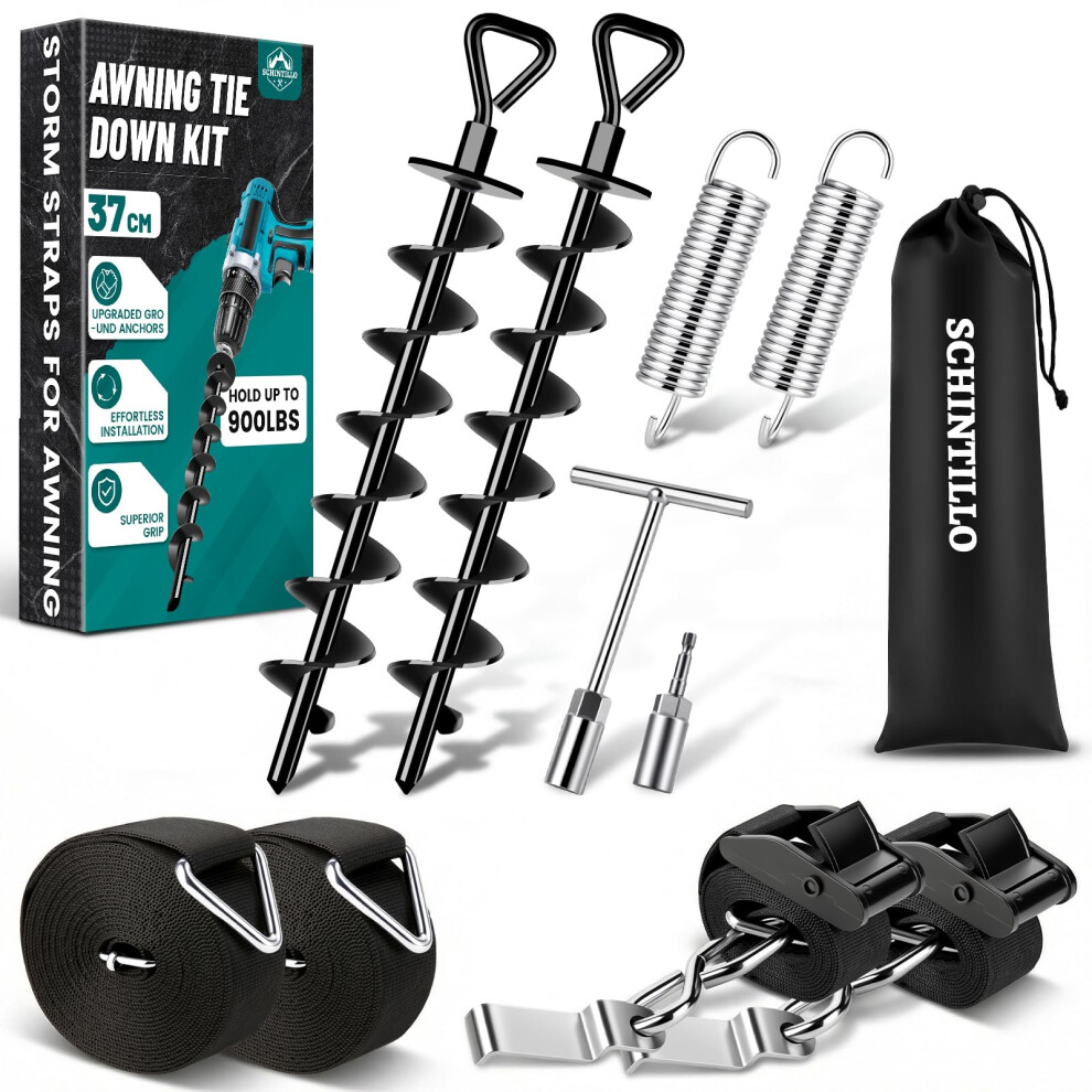 Awning Tie Down Kit, Storm Straps For Thule Omnistor Motorhome Equipment, Carava 5009684642471