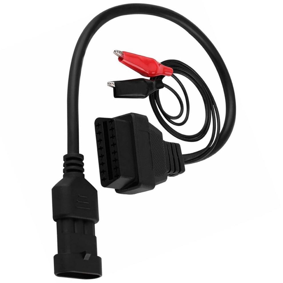 Goliton Obd Obd2 16 Pin Connector Diagnostic Adapter For Fiat 3 Pin 4164177539940