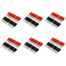 120Pcs Silver Plated Connector Audio Banana Speaker Plug