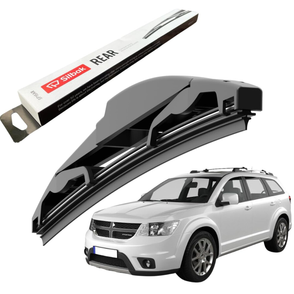 Silbak Rear Windscreen Wiper, Fits For Dodge Journey (09/2008 Onwards) Rear Wiper Blade, 300Mm 4784753572606
