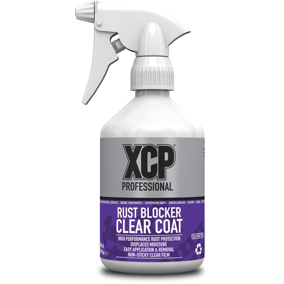 Xcp Rust Blocker Clear Coat - High Performance Rust Protection Spray 500Ml Trigger Bottle 4120070958783
