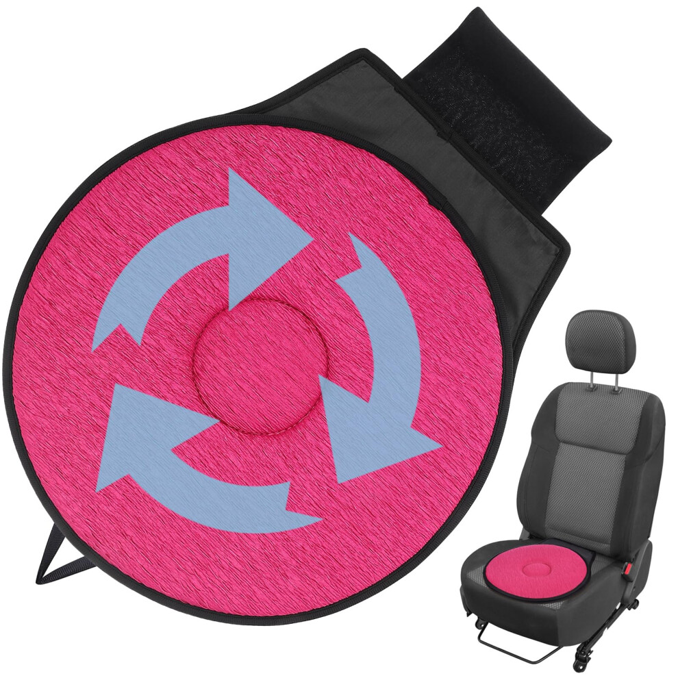 Cabilock 360 Swivel Car Seat Cushion For Elderly & Disabled, Anti-Slip Rotating Mobility Aid Pad For Easy Entry & Exit, Breathable Auto Transfer Sea 5009773493427