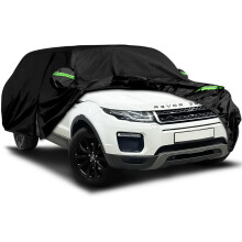 Waterproof Car Cover Fits for 2011-2024 Land Rover Range Rover Evoque, All Weather Outdoor Cover Full Car Cover with Door Zipper & Windproof Bands fo