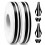 Spurtar Car Pinstripe Sticker – Thin Black Decorative Stripe Tape for 1