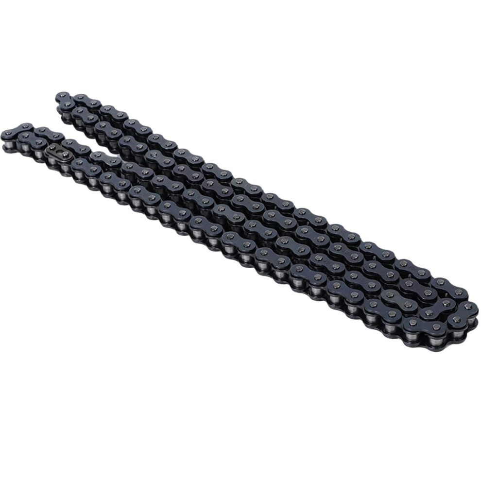 Orivin 428 Chain 108 Left Replacement For 50Cc 110Cc 125Cc 250Cc Atv Quad Pit Dirt Bike Go Kart Metal Motorcycle Chain Black 0.786