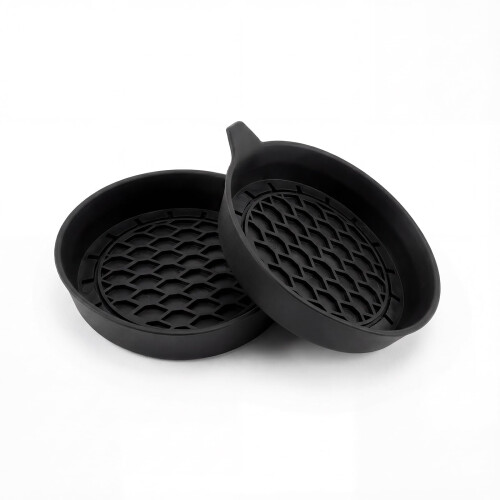 2 Pcs Waterproof Car Cup Holder Coasters