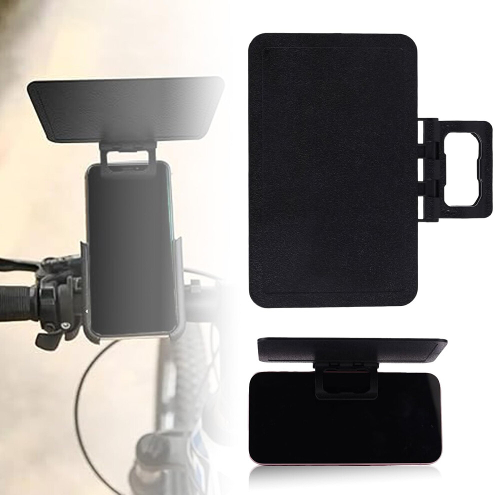 Leeneen Cell Phone Sun Protection,Anti-Glare Sunshade,Anti Uv Reflection Adjustable Car Phone Shade Umbrella From Sun.for Iphone And All Smartphones 5302461818152