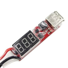 20X 2S-6S Lipo Lithium Battery XT60 to USB Charger Converter with Voltage Display Adapter Board