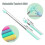 4PCS Retractable Teacher Pointer for Classroom Kids Reading, Mini Extendable Hand Pointer Finger Poi 2