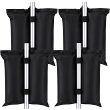 LATERN 4Pcs Gazebo Weights Bags, Heavy Duty 600D Canopy Tent Weights Bag 100LBS Sand Bags for Pop up Canopy Tent Parasols Terrace Tents Umbrella Gard