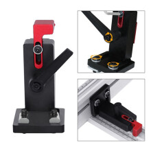 2X Connecteur de Rail en T 45 pour Outil de Menuiserie, Butée D'Onglet, Connecteur de Goulotte en Aluminium, Jauge de Retenue de Rail