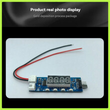 2X 12V 3A 4-Wire PWM Fan Speed Controller Temperature Controll Governor Module Temperature/RPM Display