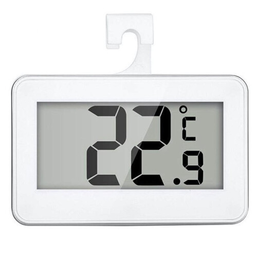 4 Pcs Fridge Thermometer, LCD Display Fridge Temperature Refrigerator Freezer Thermometer 1