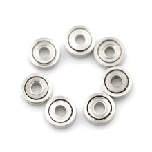 40 Pièces Séries 681ZZ Miniature Roulements à Billes Métal Ouvert Micro-Roulement 1X3X1Mm