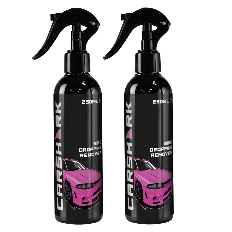 Photos - Car Air Freshener CARSHARK Bird Dropping Remover 2 x 250ml, Fast Acting Formula