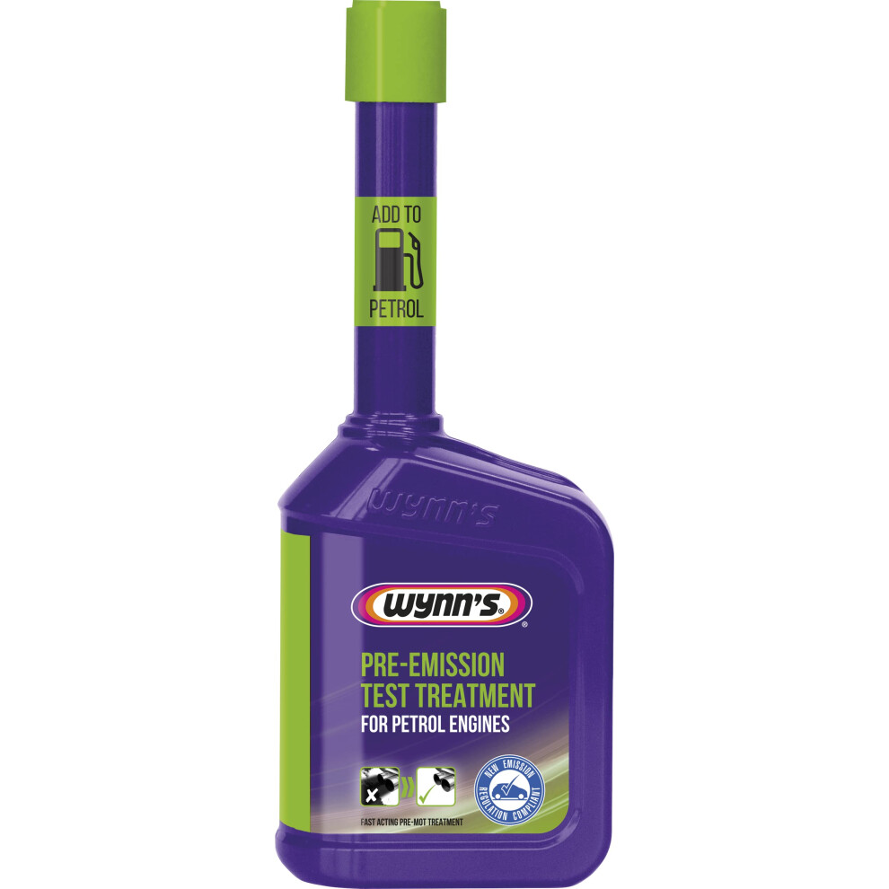 Wynn's Pre-Mot Emission Test Fuel System Cleaner - Reduces Co, Hc &
