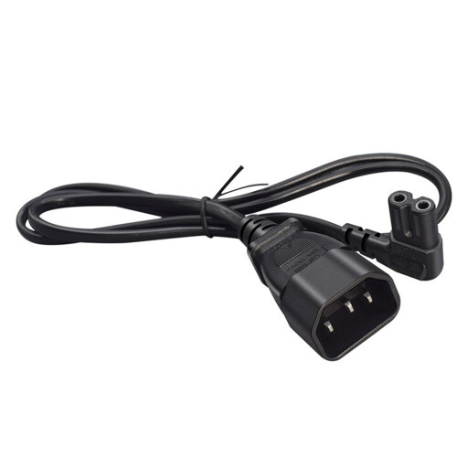 Cordon de secteur à angle droit des connecteurs C7 pour-64cm 2