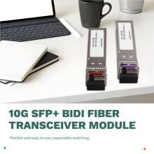 10G SFP+ Glasfaser-Transceiver-Modul, 20 , LC, WDM, 1270 Nm/1330 Nm, für & für Mikrotik, 1 Paar