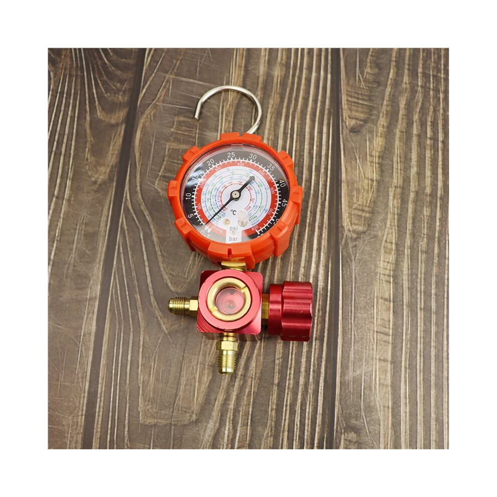 Photos - Other for Repair 3X Air Condition Gauge for R410A R22 R134A Refrigerants Manifold Gauge Manometer Valve with Visual Mirror 800Psi Red