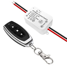 Interrupteur de Contrôle à Distance pour Moteur CC, Contrôleur Récepteur Relais 5A 12V-80V, Contrôle Radio Du Moteur en Avant et en Arrière