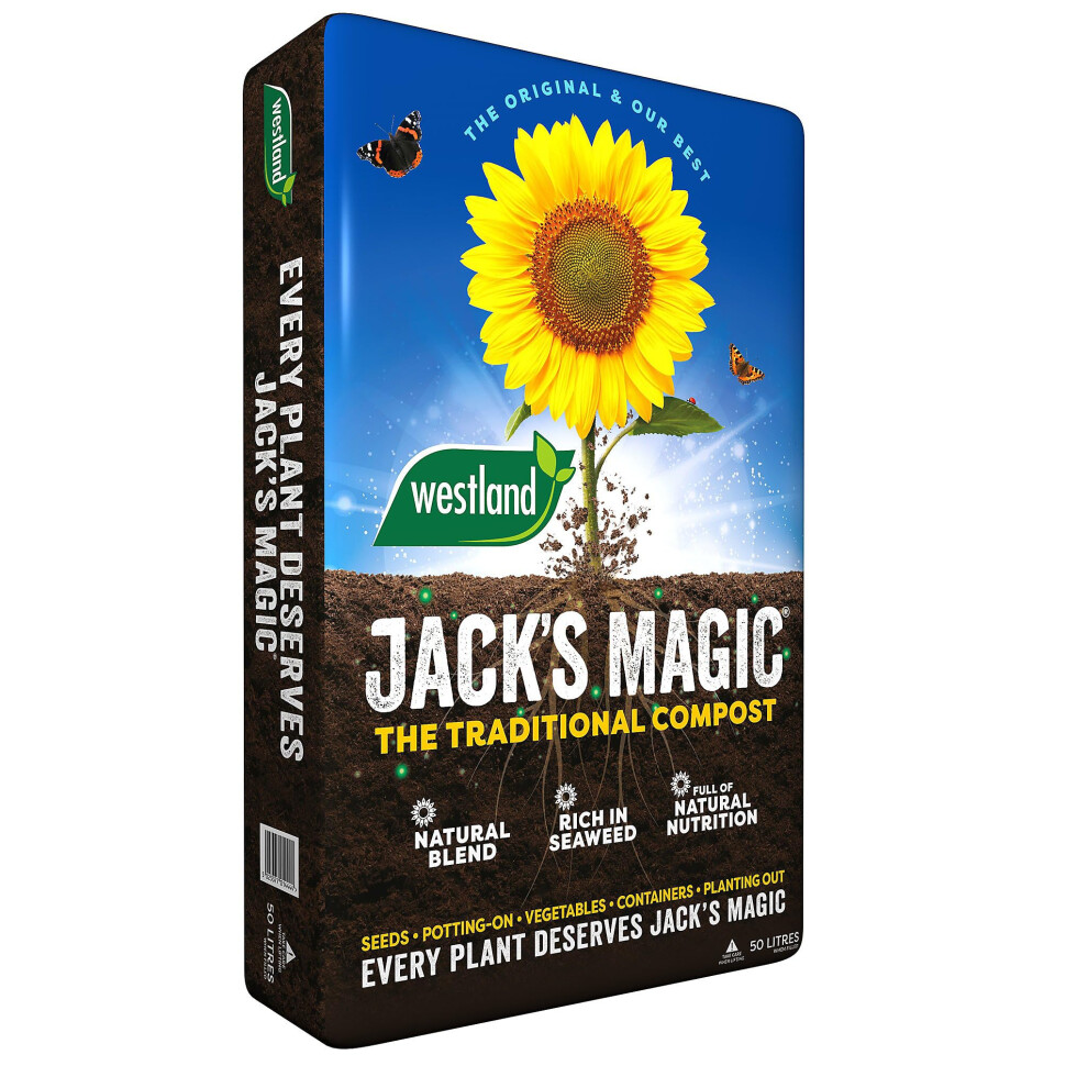 Westland Jack's Magic 50L All Purpose Compost 50:50