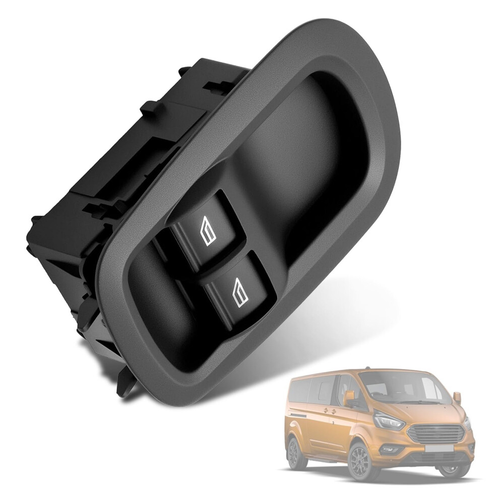 Kasturbo 2029885 Door Double Master Window Control Switch Fit For Ford Transit Mk8 Custom 1791339 Driver Side 8273104590469