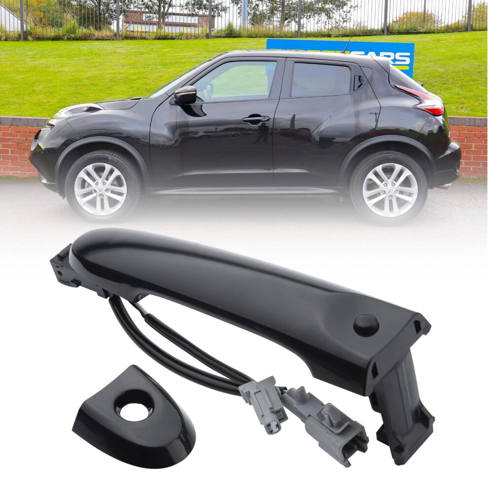 Zealfix For Nissan Juke Front Right Driver Side Exterior Door Handle Compatible With Juke F15 2010-2022 80644-1Fa5a 80644-3Wc2a 80640-3Wc2a Black 3625364489239