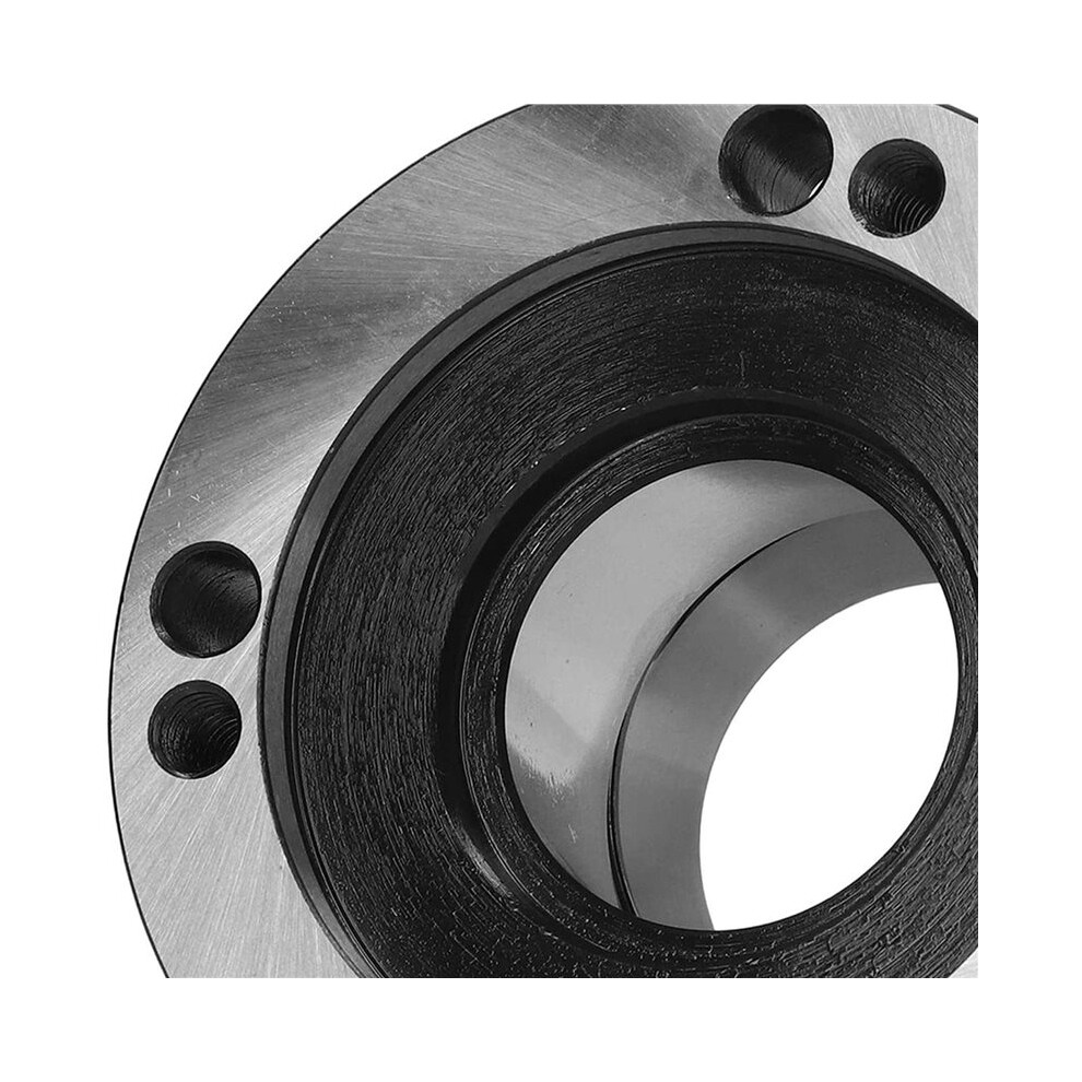 3X Lathe Collet Chuck, Carbon Steel 7 Holes Lock 0.005 Accuracy Er50 Collet Chuck Easy Removal For Milling Machine 4762678392868