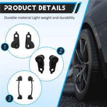 Kit de Reparación de Gancho de Bloqueo de Guía Deslizante de Techo Corredizo Convertible A4517760016 A4517800089 A4517820028 para W451 2007-2014