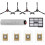 10 Pack Robot Vacuum Replacement Part,Compatible for  E28 Omni/E25 Omni Vacuum Replacement 1
