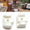 Quick Install Pipe Decoration Strips with Weather-White 6