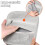 Multifunktionale Organizer-Tragetasche für das-Orange#ff6600 6