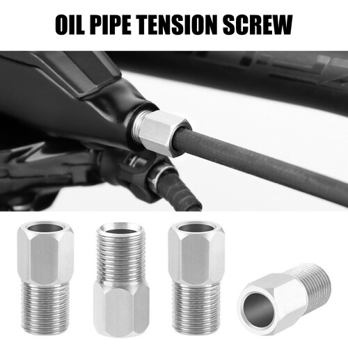 High Pressures Brake Line Fitting Screws Bicycles Stainless 1