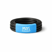 Pisces Black PVC Aquarium and Pond Airline Tubing 4mm Diameter- 2 Metre