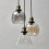 Litecraft Lula Ceiling Pendant 3 Light - Bronze 4