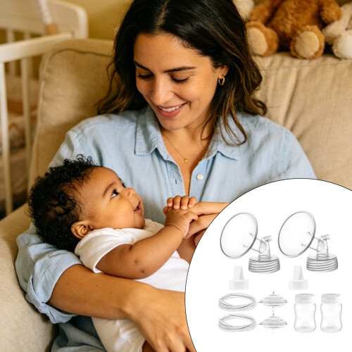 Pièces de rechange pour pompe d'allaitement, composants de 1
